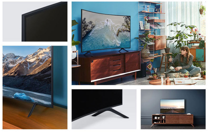 파격 할인가로 판매중인 삼성전자 4K UHD 커브드 스마트TV ⓒ나우엠몰