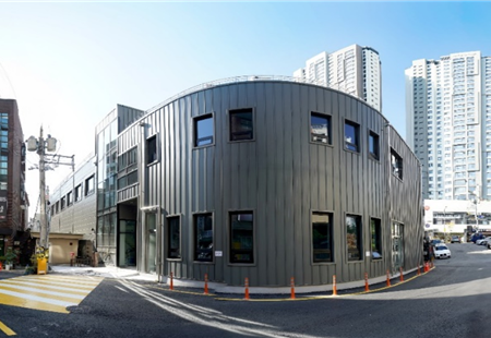서대문구 좌원상가 임시이주상가 조성사진. 서울시